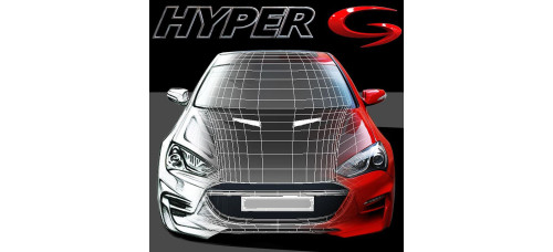m&s full body kit b-type hyndai genesis coupe 2013-16